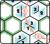 Hexagonal Jumping Puzzles